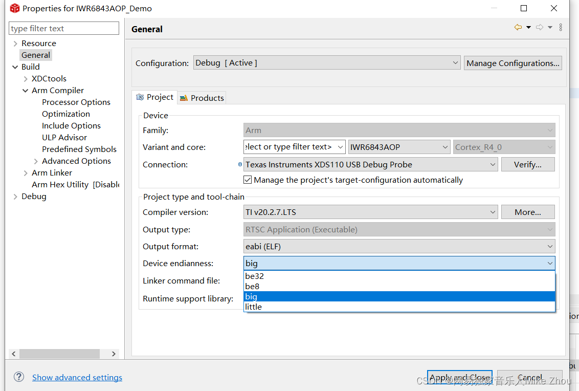 【TI毫米波雷达笔记】IWR6843AOP工程模板创建 cannot find file “libsleep_xwr68xx.aer4f“等解决方案