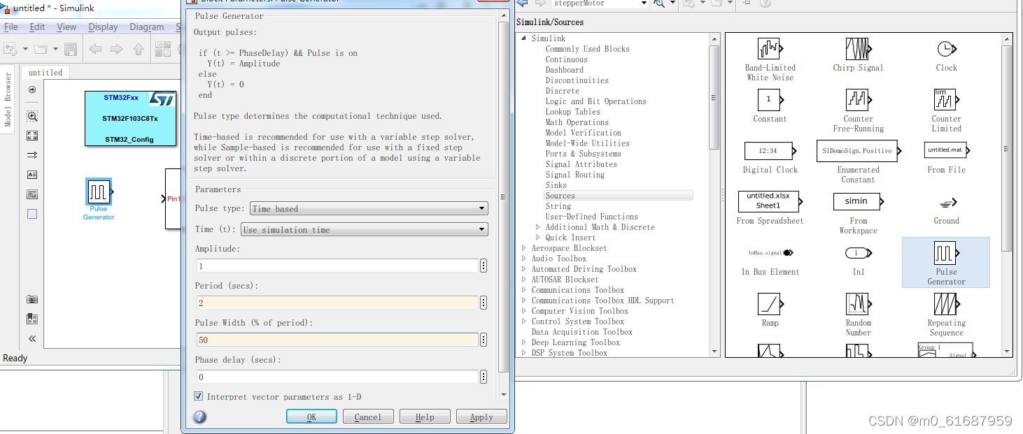 手把手教你使用MATLAB /Simulink (使用st官方工具 STM32-MAT/TARGET)联合STM32CubeMX自动生成代码 ...