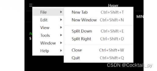 Hyper实现git bash在windows环境下多tab窗口显示