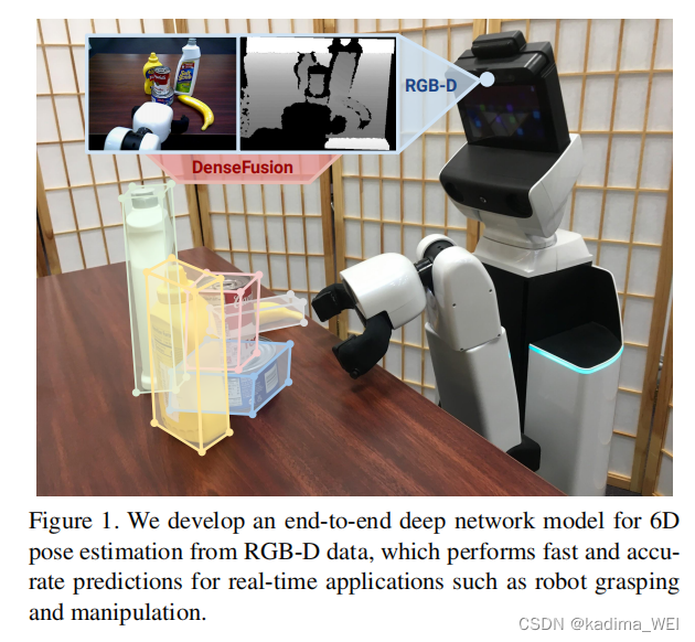 笔记：DenseFusion: 6D Object Pose Estimation by Iterative Dense Fusion