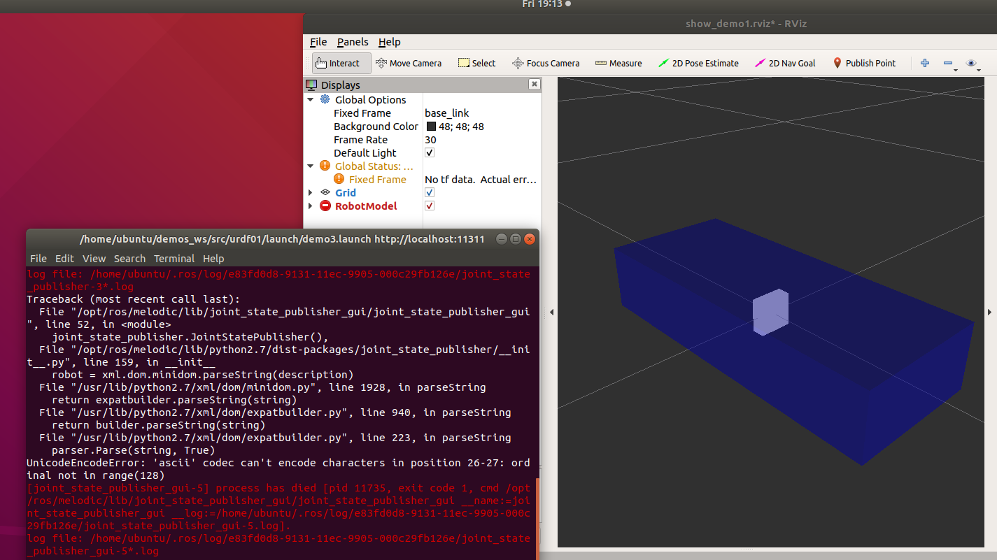[joint_state_publisher_gui5] [joint_state_publisher_gui3]报错_去除urdf中的