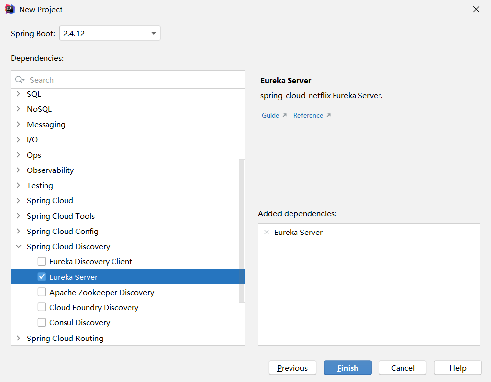 Cannot resolve org.glassfish.jaxbjaxbruntime2.3.5 Spring Cloud建立服务中心