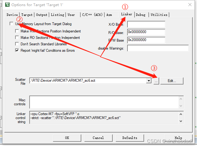 ***不懂就学知识*** MDK编译出错Undefined symbol Image$$ARM_LIB_STACK$$ZI$$Limit ...