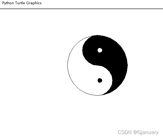 python,turtle画太极_python太极旋转动画-CSDN博客