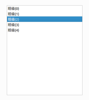 Qt应用开发(基础篇)——列表视图 QListView