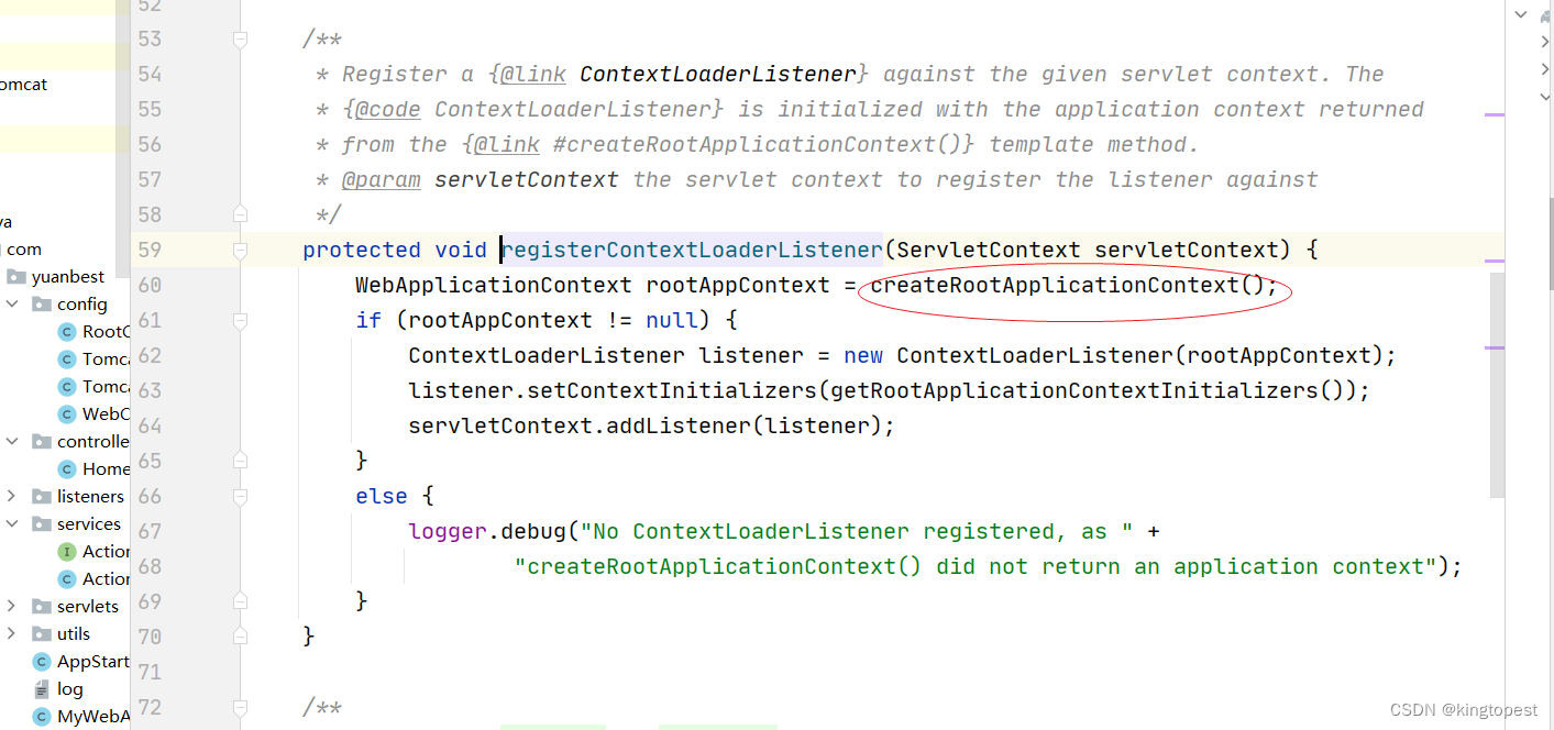 源码解析tomcat回调springmvc servlet init方法的原理