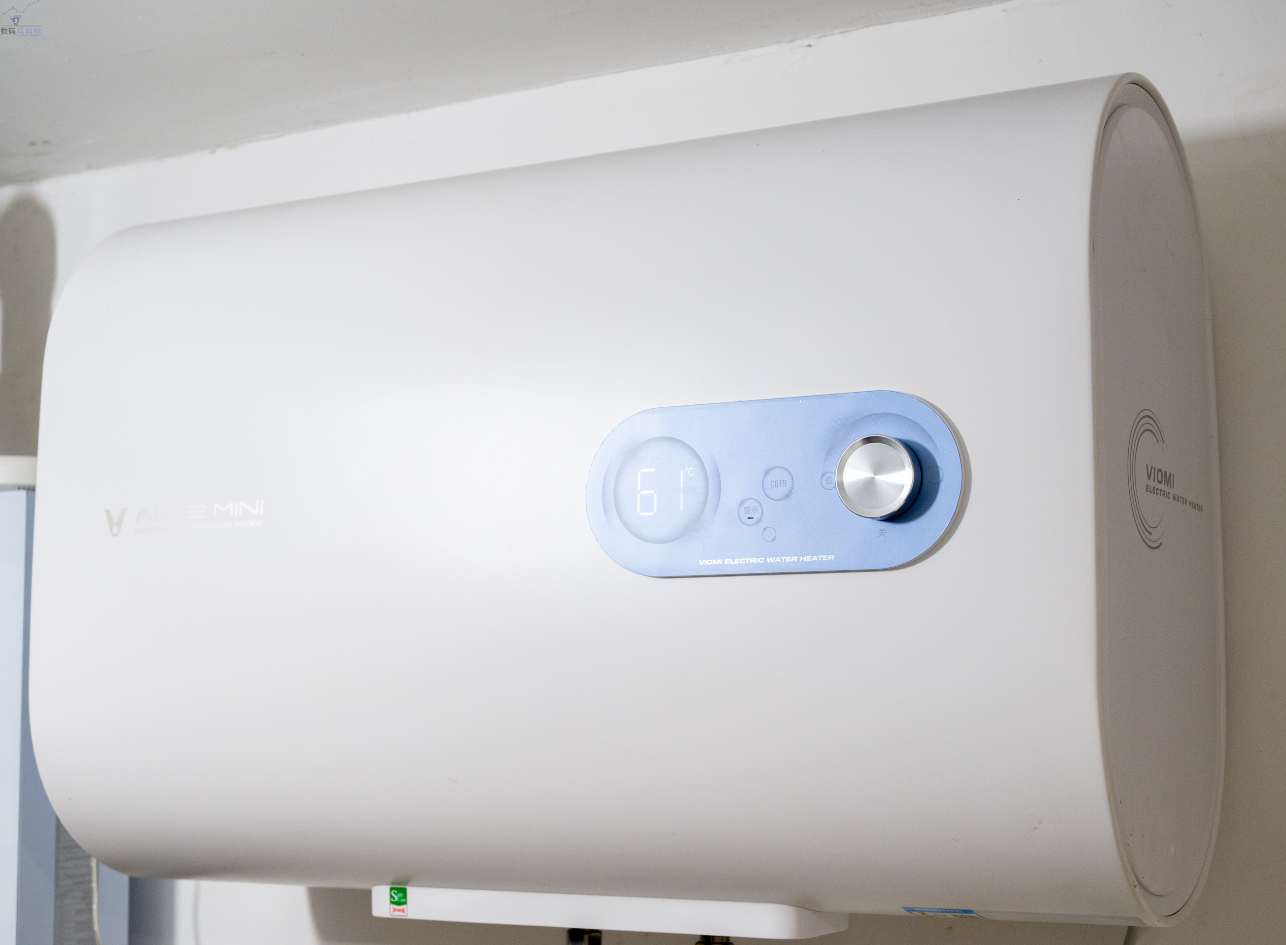 给电热水器瘦个身,让它好看更好用,云米电热水器air2 mini体验