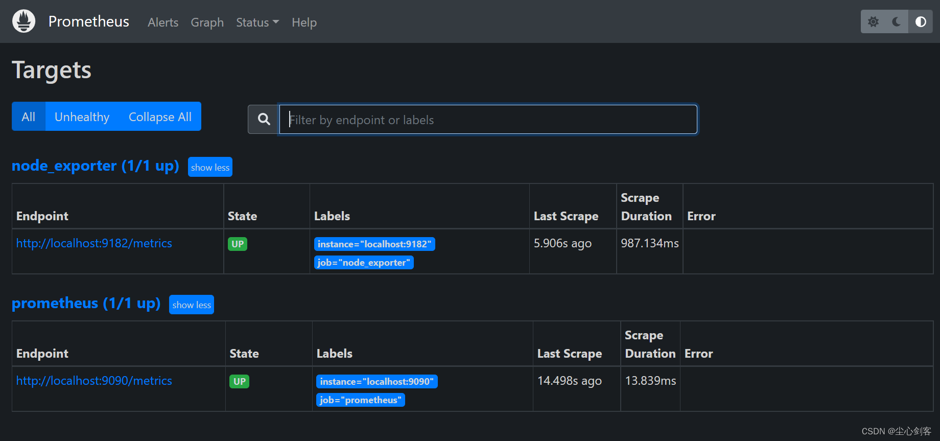 云监控系统搭建【prometheus+grafana+windows_exporter】_windows Exporter Grafana ...