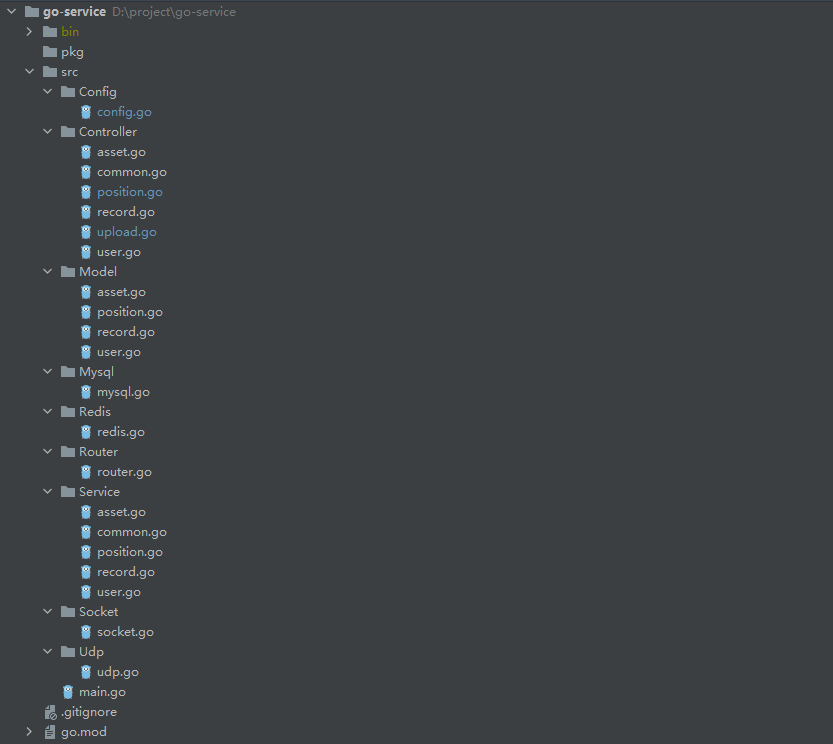 GIN试玩：GIN项目目录和GOLAND的配置_gin 输出当前所在目录CSDN博客