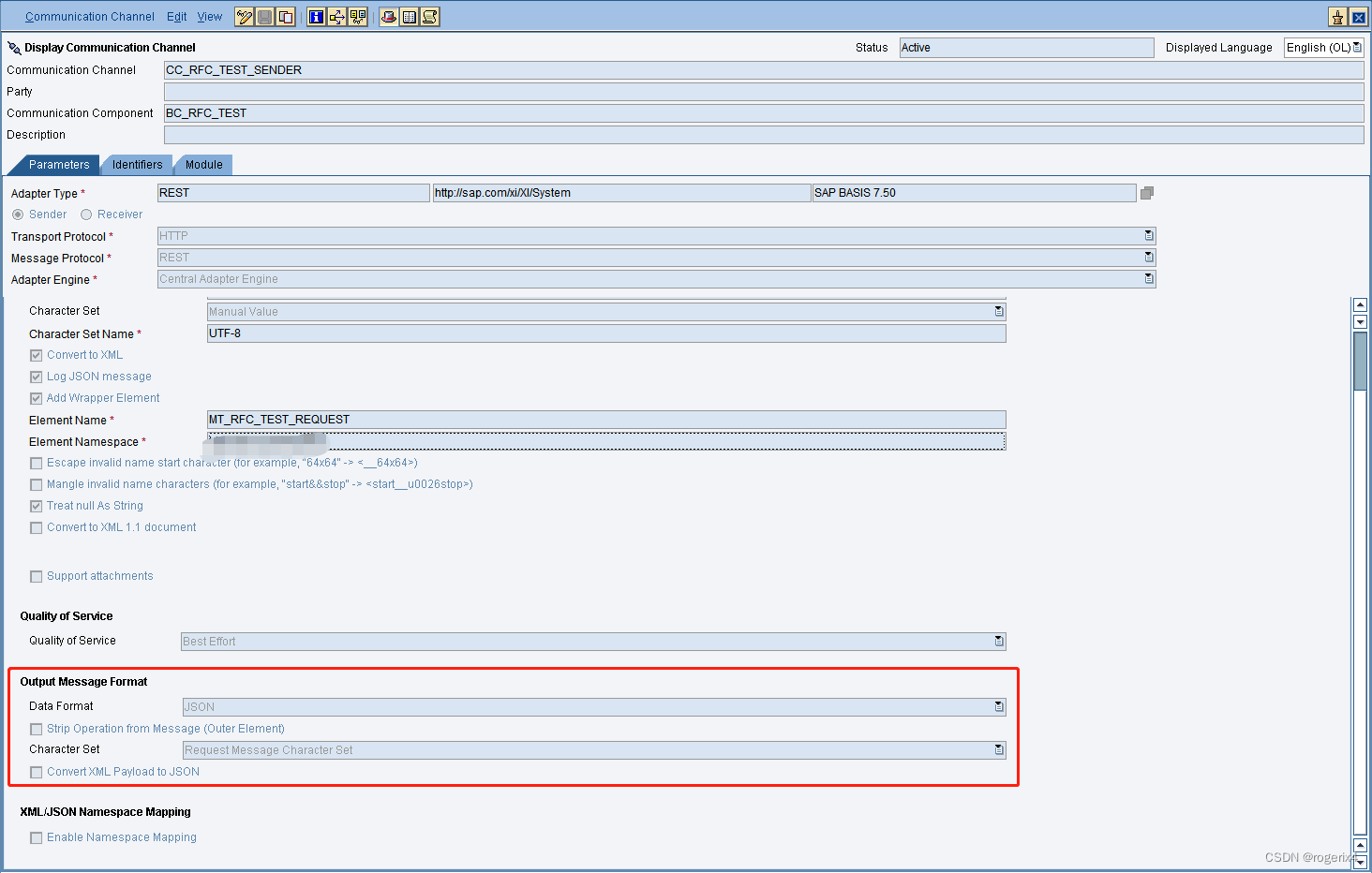SAP PI/PO使用Customer Adapter(FormatConversionBean)实现XML转JSON & Base64加密
