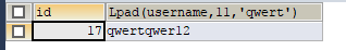 MySQL函数(=)