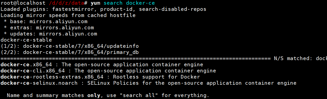 Centos yum Search Docker ce No Matching Packages To List CSDN 