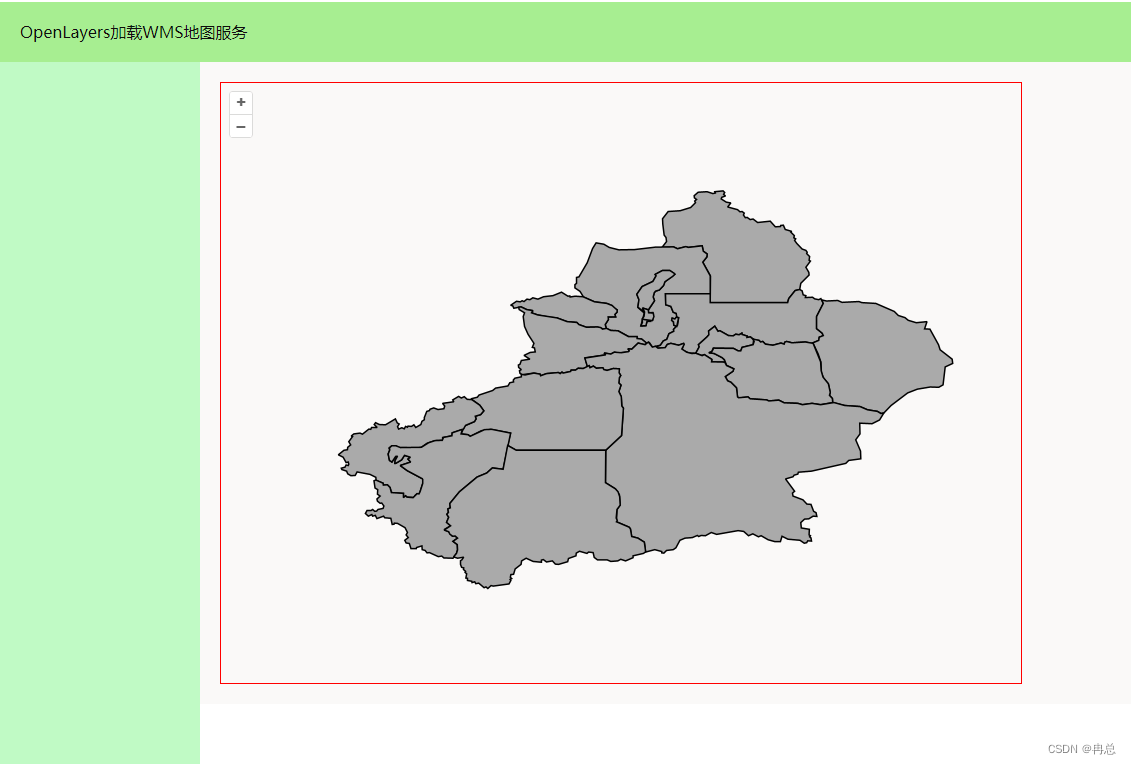 【OpenLayers】VUE+OpenLayers+ElementUI加载WMS地图服务