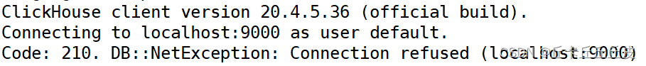 code-210-db-netexception-connection-refused-localhost-9000