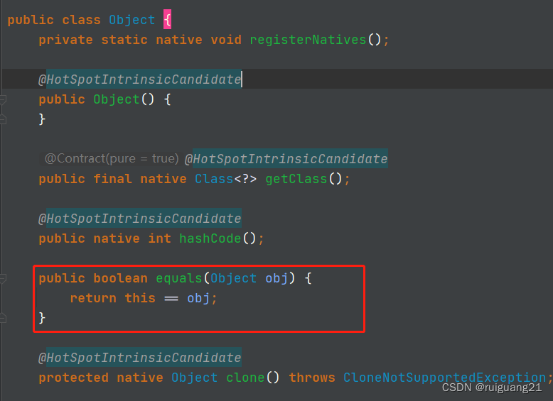 ==和equals方法之间的区别，hashcode的理解，String拼接，Spring拆分