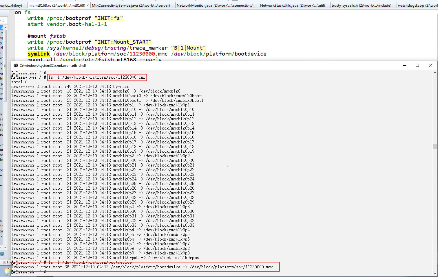 ​2021-12-13 Android 的 init.rc 文件​里面的symlink，把＜target＞链接到目录＜path＞下。