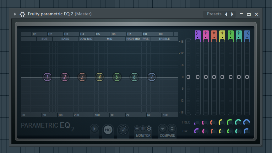 界面水果软件自带eq效果器:equo,fruity parametric eq2–二者原理