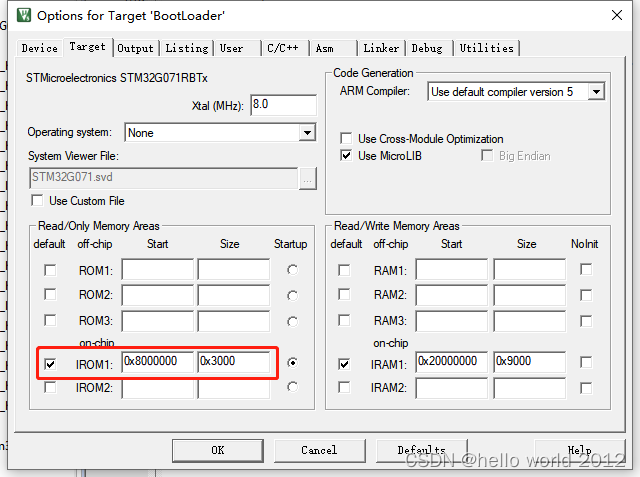 单Bank OTA升级：STM32G071 BootLoader (一)