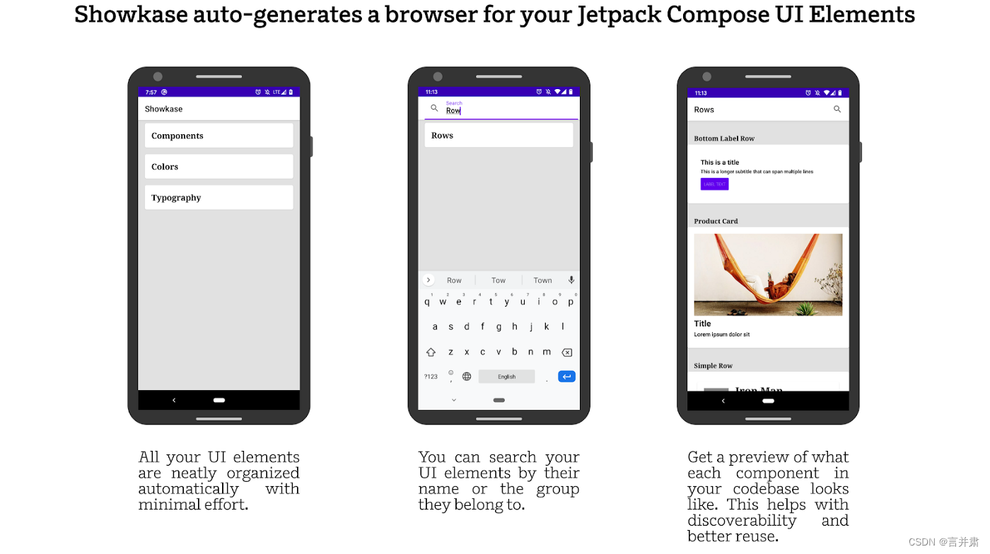  Showkase 为您的 Jetpack Compose UI 元素自动生成浏览器