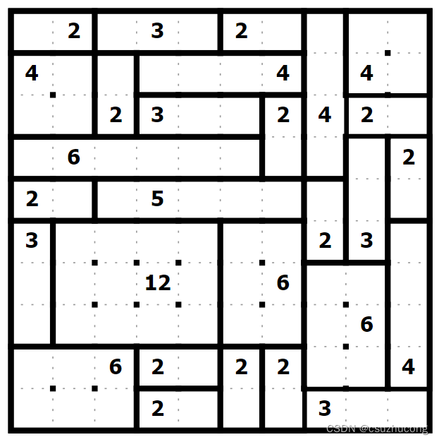 puzzle（1033）数墙、留方、黑白、数方