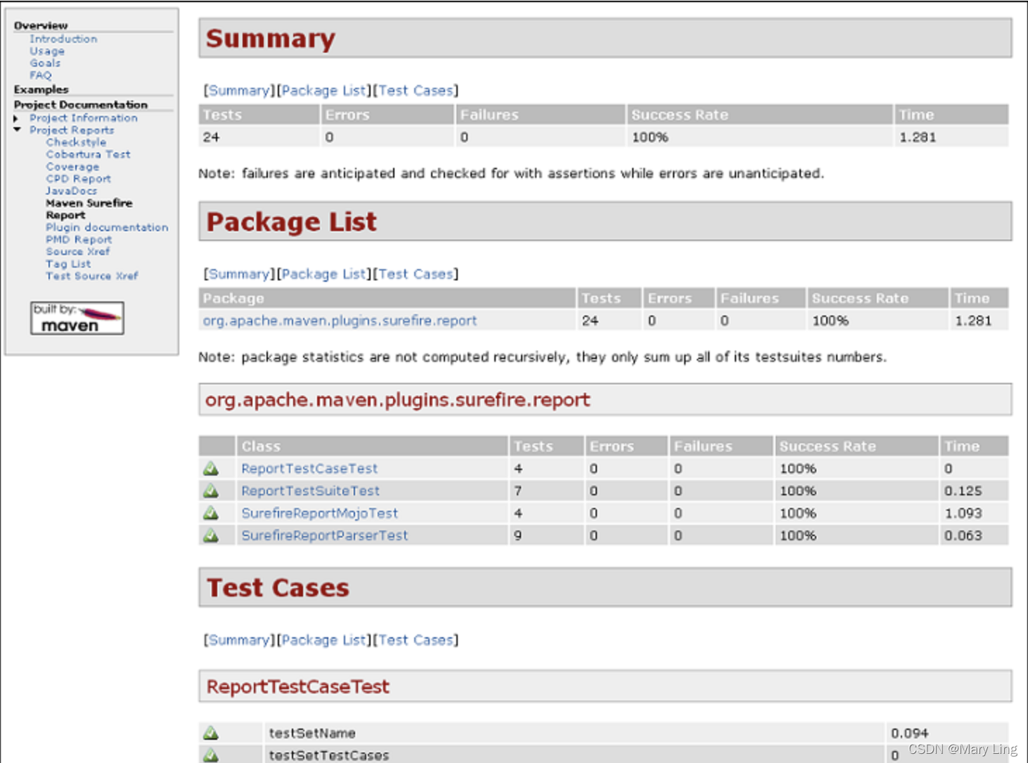 report plugin