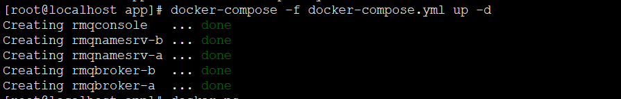 Docker RocketMQ 集群