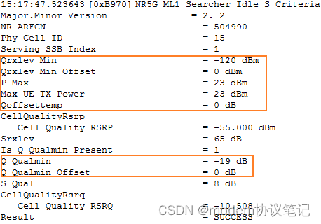 NR小区搜索(五)S准则