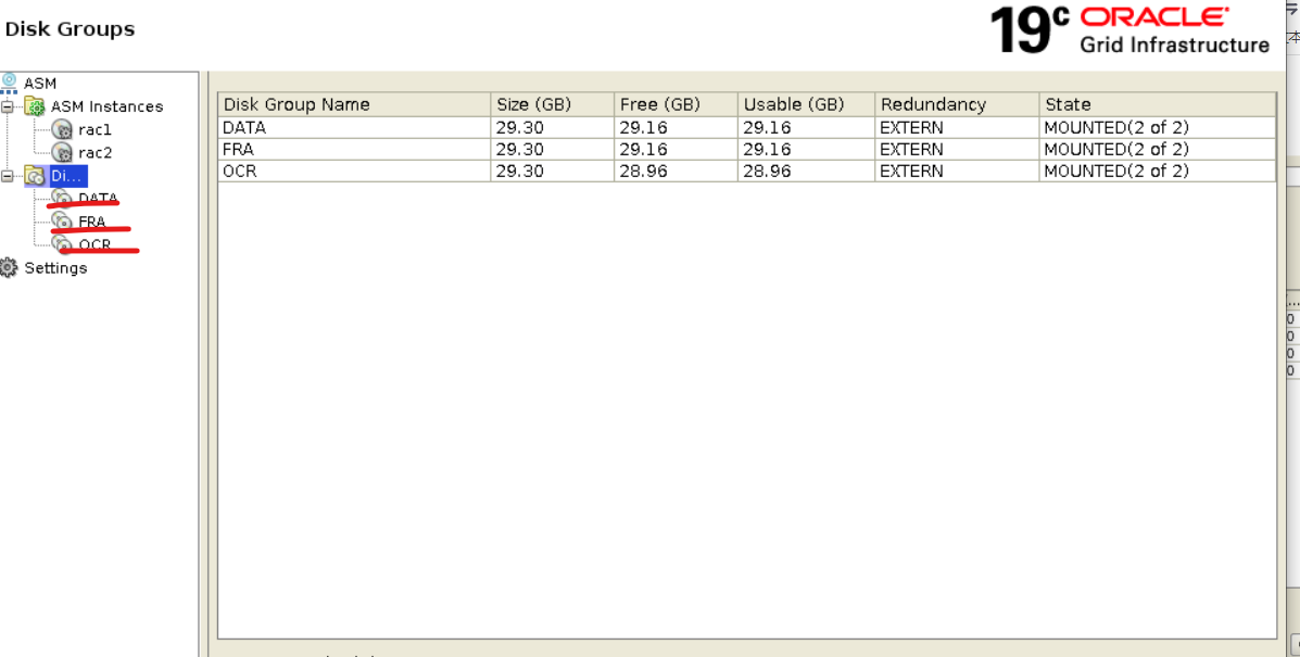 oracle19c rac、nfs部署教程