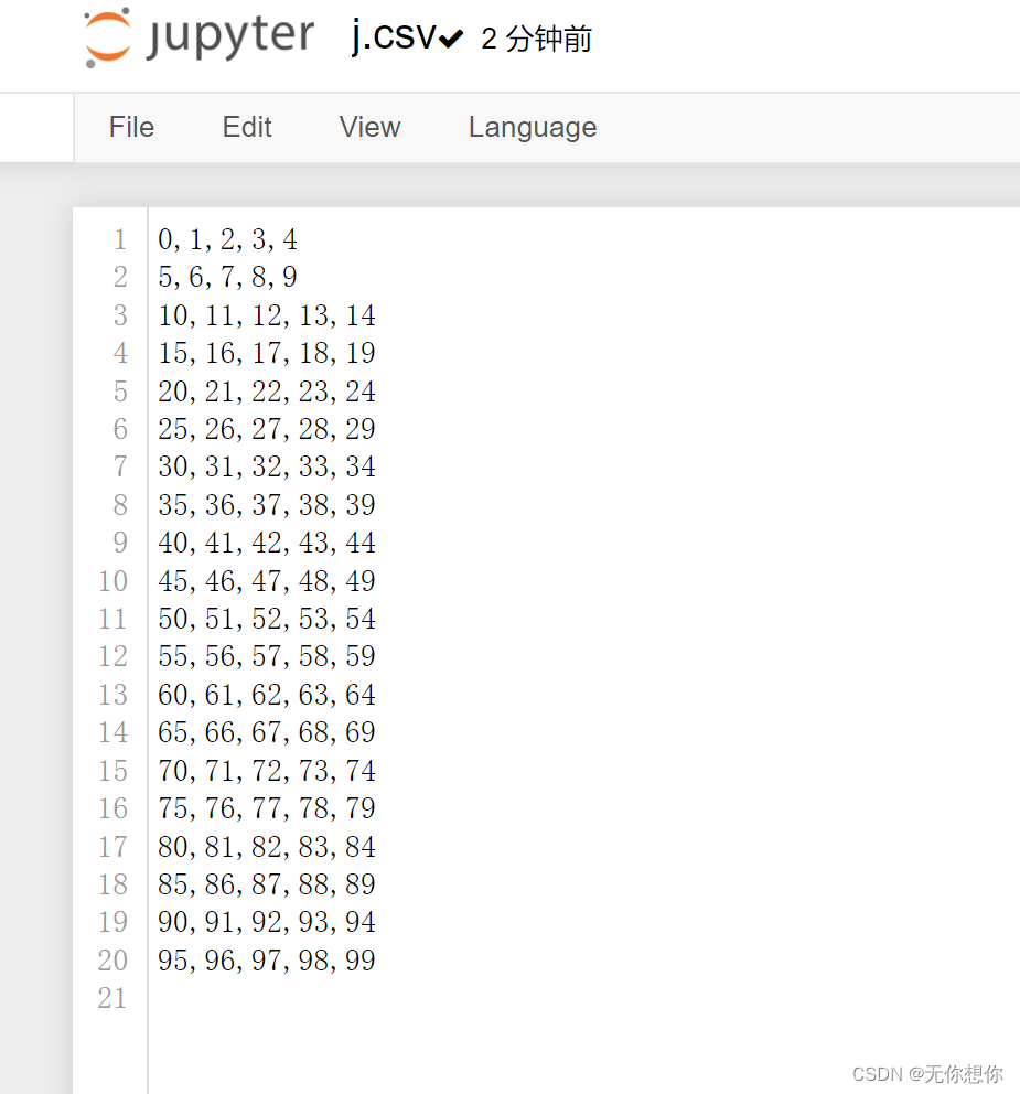 Python数据分析与展示---CSV的使用以及Numpy的函数包_python Csv Numpy-CSDN博客