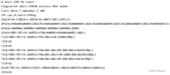 Nmap Fingerprinting Library