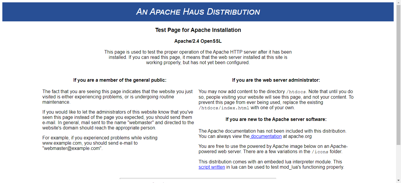 【Windows】安装 Apache服务 -- 实操详细版