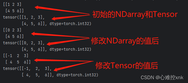 pytorch学习1 tensor的创建