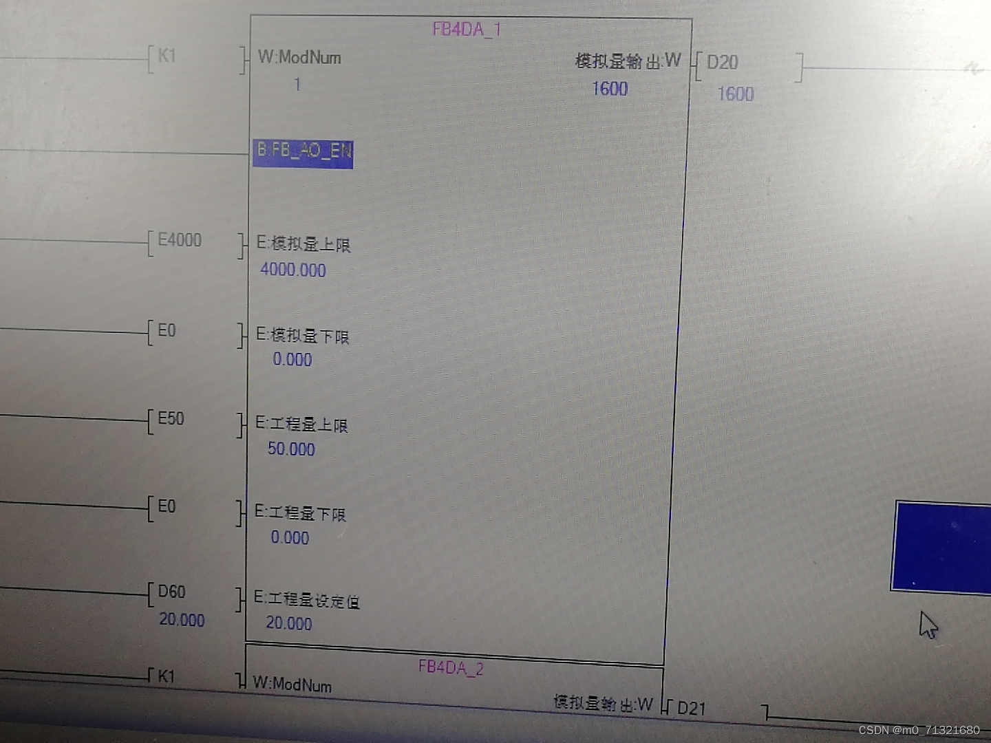 Fbx03 Routing 三菱fx3u模拟量FB 输入输出功能块程序_三菱plc fb块程序-CSDN博客