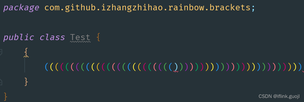 Rainbow Brackets