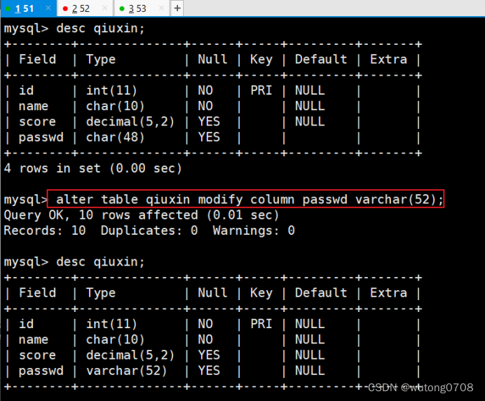 mysql数据库和sql语句