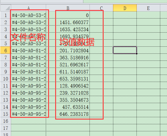 matlab批量处理excel(CSV)文件数据