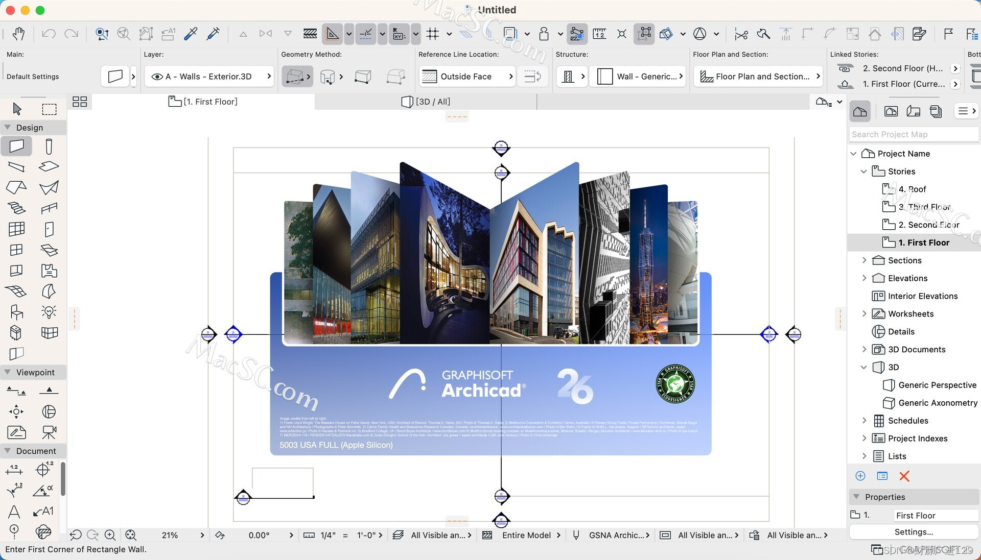 Archicad 26 for Mac - 打造卓越的3D建模工具