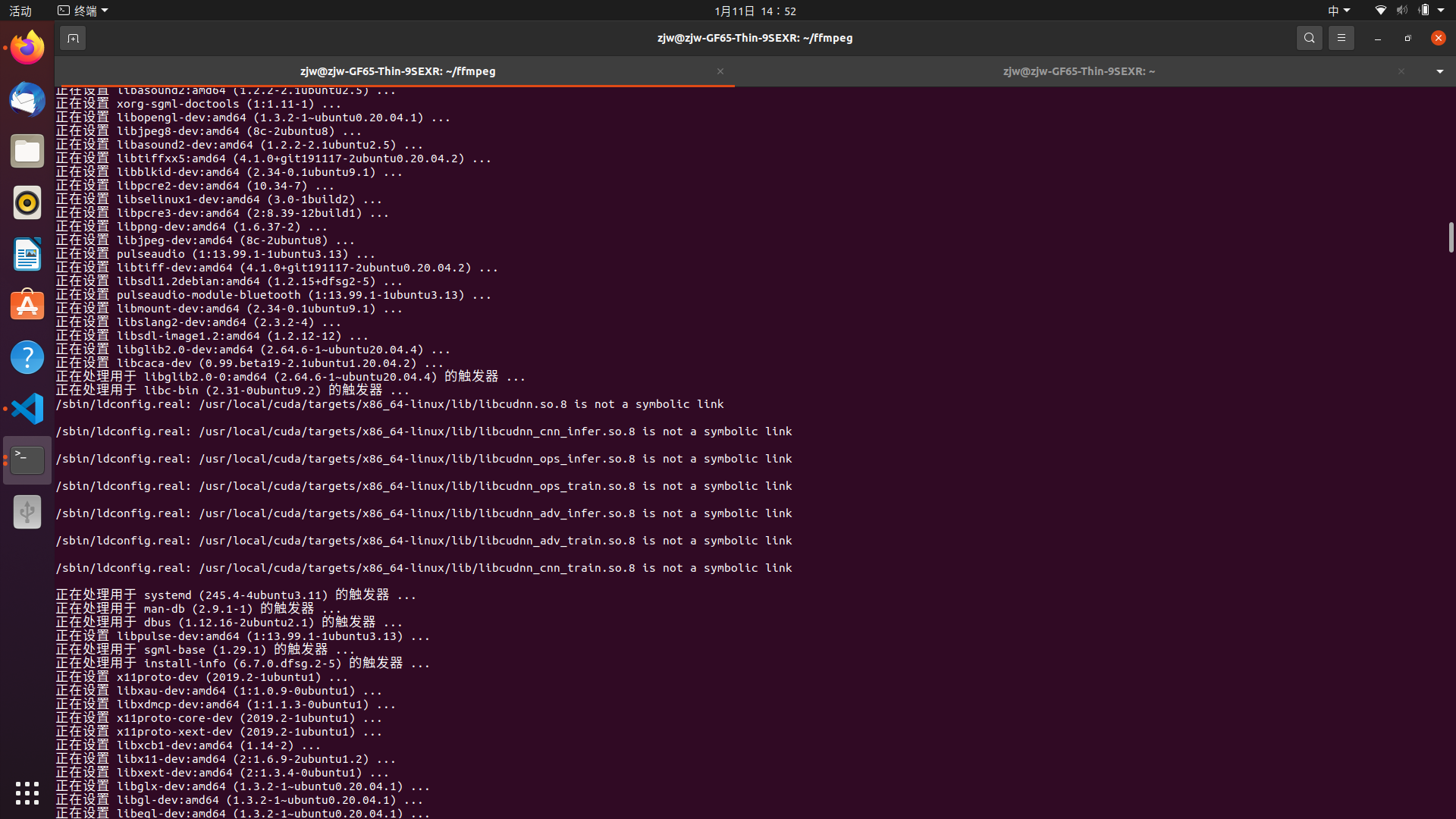  usr local cuda targets x86 64 linux libcudnn so 8 is not a symbolic