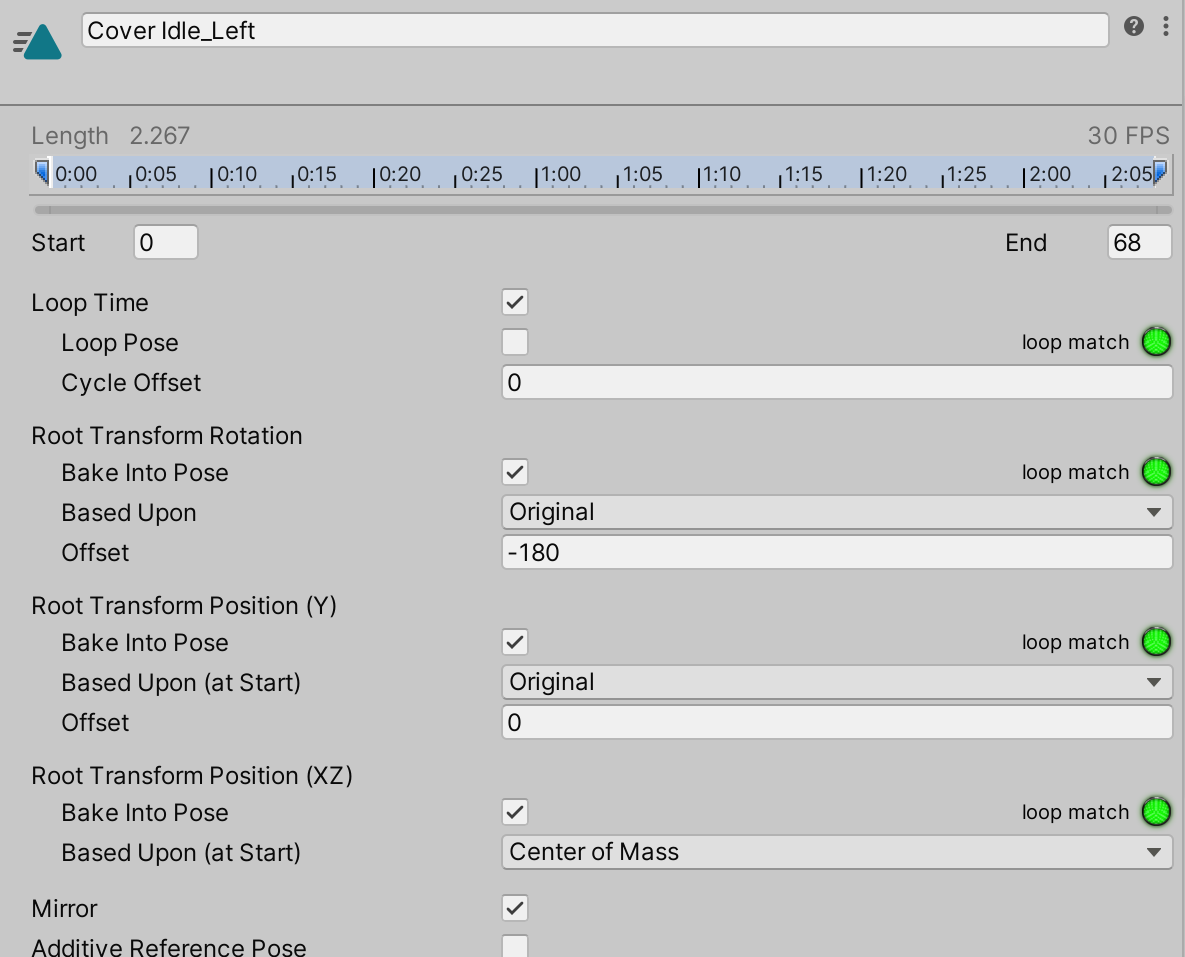 Animation Settings