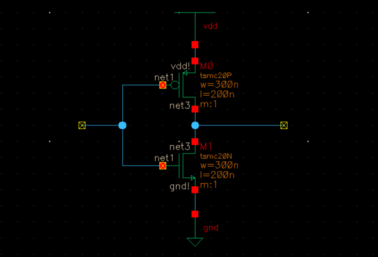 用cadence virtuoso绘制反相器教程