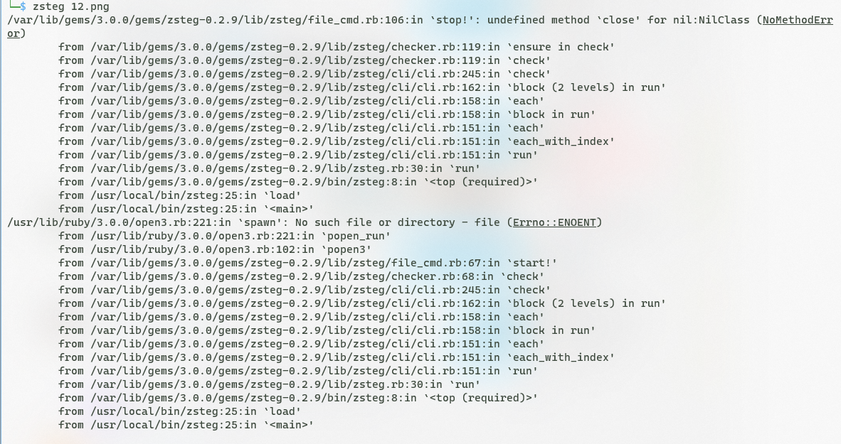 新装zsteg出现一下问题解决方法_zsteg报错CSDN博客