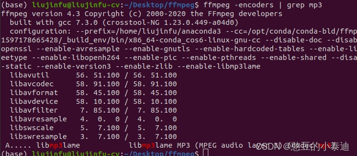 FFmpeg学习笔记--FFplay简单过滤器、FFmpeg命令参数