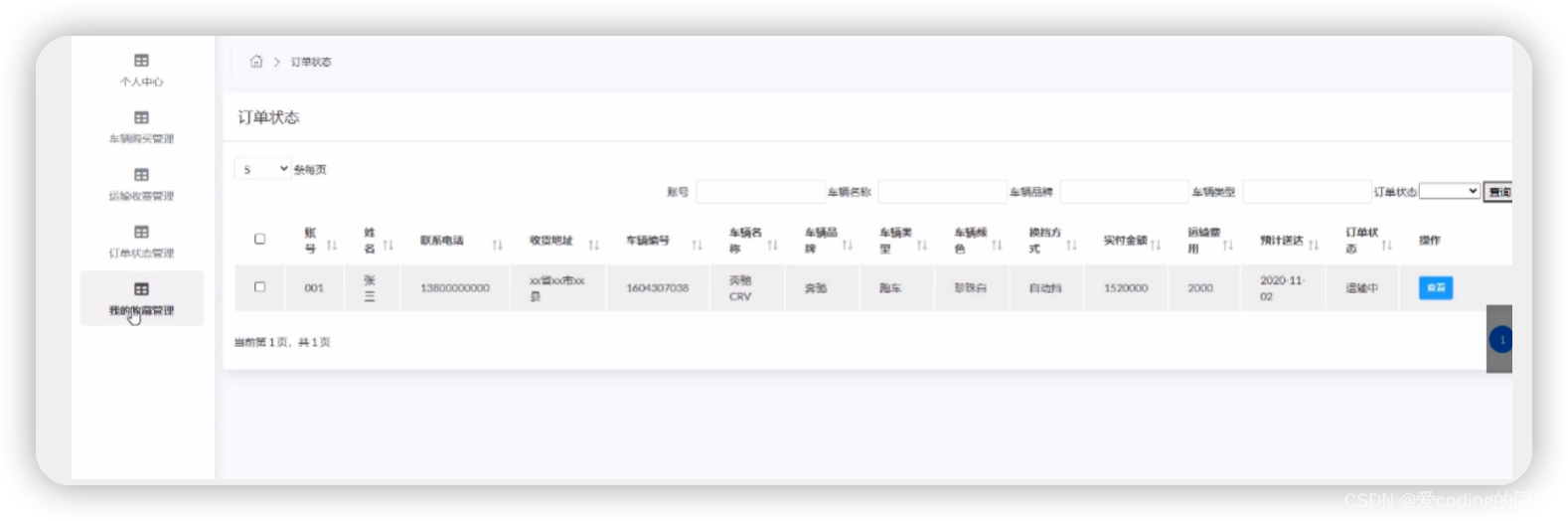 基于SSM框架的汽车在线销售系统设计与实现