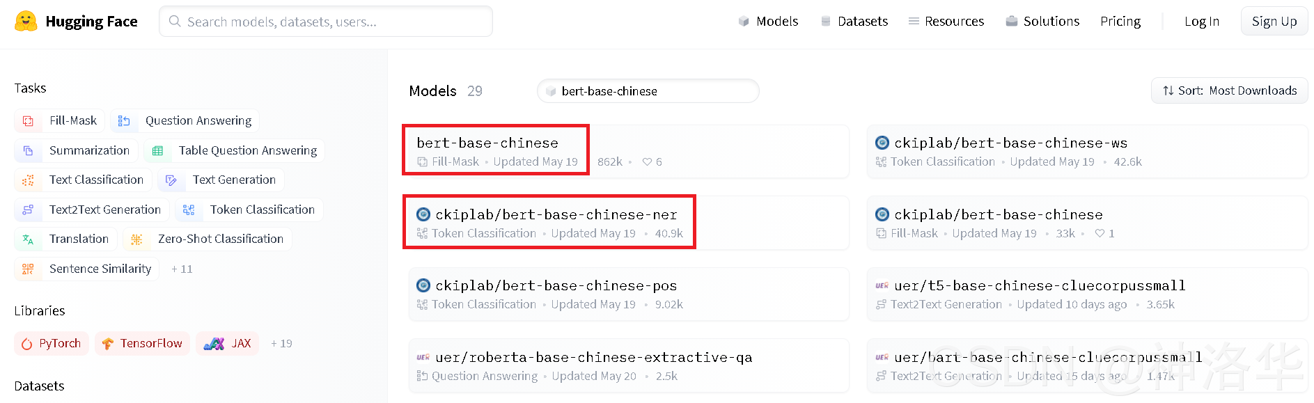 bert-base-chinese