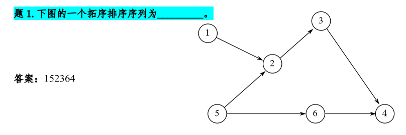 [外链图片转存失败,源站可能有防盗链机制,建议将图片保存下来直接上传(img-zr1pgvkl-1641217649150)(myReviewPicture/拓扑排序例题.png)]