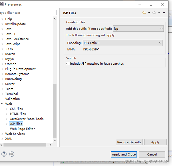 设置JSP文件的编码方式_m'ye修改jsp文件编码-CSDN博客