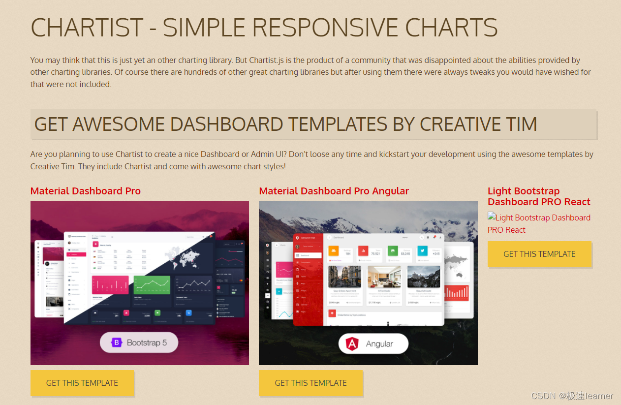 CHARTIST - SIMPLE RESPONSIVE CHARTS