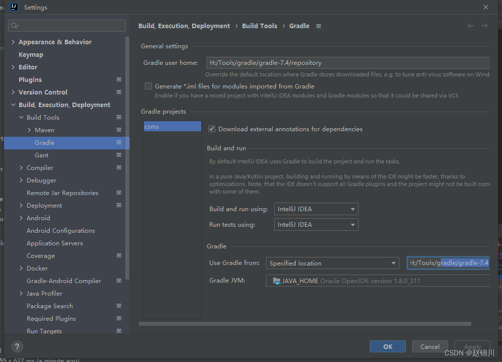 Settings Gradle File Example