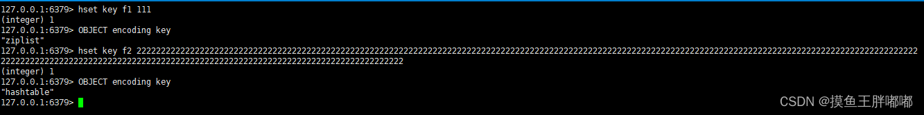 【Redis】Hash 哈希内部编码方式
