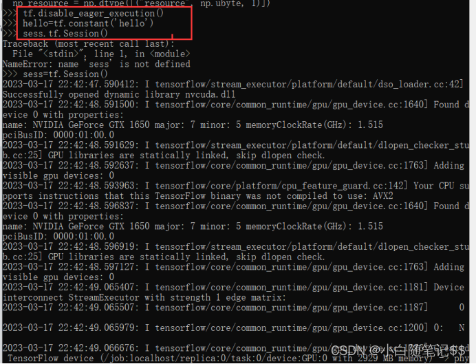 Tensorflow的卸载与重装_卸载tensorflow-CSDN博客